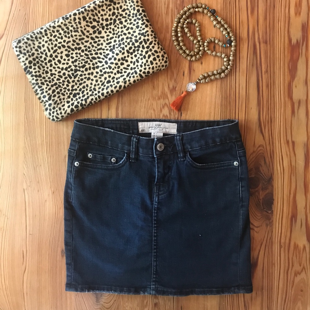 L.O.G.G. Denim Mini Skirt ❤️🤘💍